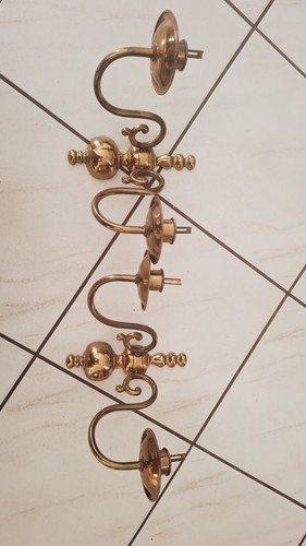 Wand kerzenständer messing - kerzenständer,