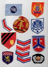 Konvolut DDR Aufnäher patches