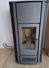 Pelletofen Piazetta, 8,9 KW, dunkelgrau