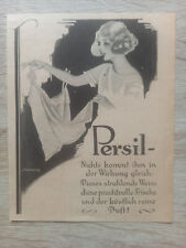 Persil, Waschmittel, Wirkung, Werbung advert Reklame, 1925