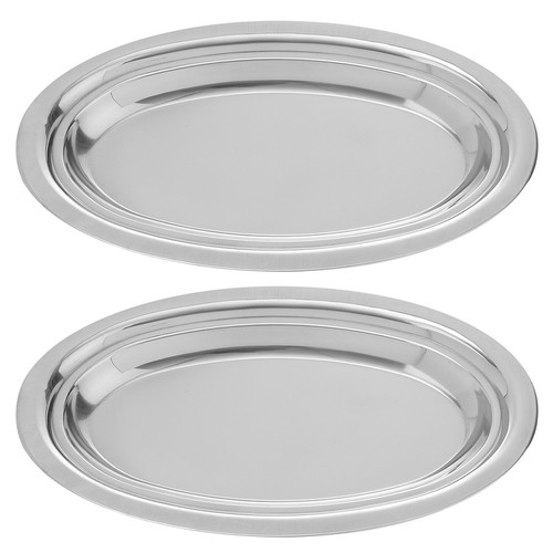 Servierplatte metall - ,