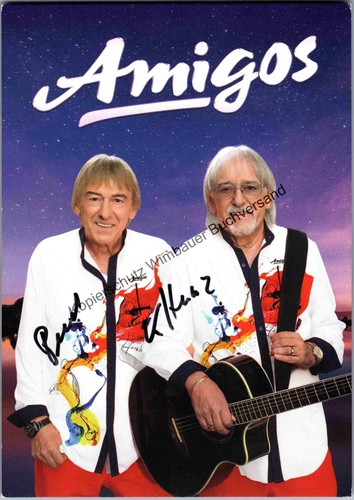 Original autogramm die amigos - original,