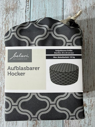 Aufblasbarer sitzhocker pouf - aufblasbarer,