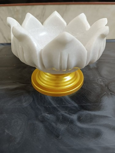 Marmor lotusform 2er - marmor, set