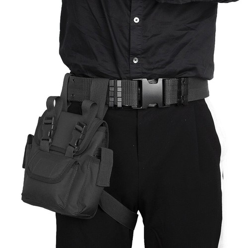 Military tactical drop leg - leg, bag