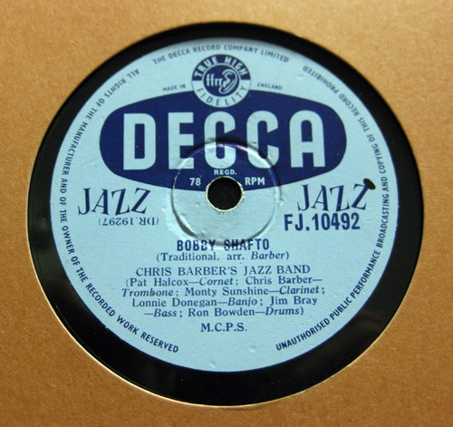 Chris barber jazz - barber's, band