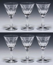 6 Nachtmann Bleikristall Weingläser 12,4 cm - unbekannte Serie 2