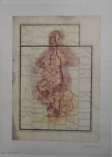 Franz Erhard Walther /Farboffsetdruck ../Handsigniert/ 1999/Griffelkunst 293 C 4