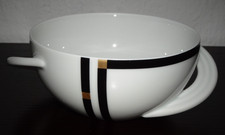 Rosenthal Cupola Nera Studio-Linie wunderschöne Suppentasse 1.Wahl