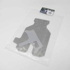 Carson 405100 E-Go Kart Chassis-Platte vorne + hinten 500405100