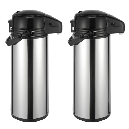 2er set thermoskanne pumpkanne - thermoskanne,