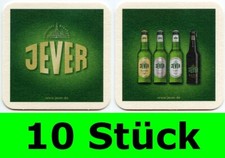 10 Stück Bierdeckel Jever Sortiment Friesisches Brauhaus Bar Theke Party Tresen
