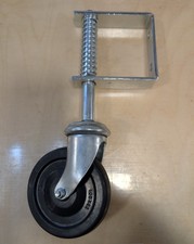 Gartentorstützrolle Stützrolle Torstützrad Tor-Stützrad Torlaufrolle gefedert