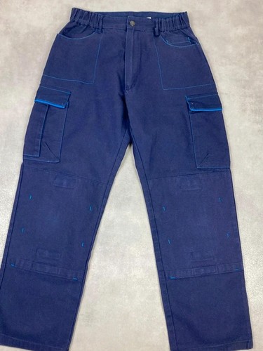 Cargohose marineblau arbeit - cargohose,