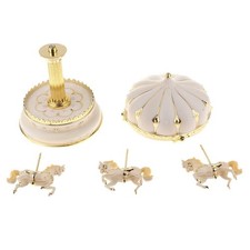 Romantische Drehend  Pferde