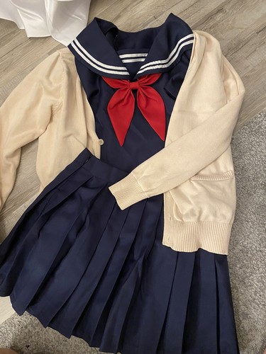 Japanisches schulmädchen - japanisches,