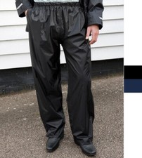Result Wind- wasserdichte Regenhose zum überziehen StormDri Trousers R226X NEW