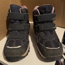 Mädchen Winter Thermostiefel Wasserdicht "Impidimpi" Gr.34 Blau Rosa