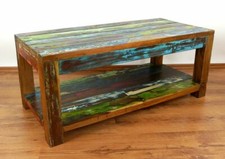 Tisch mit Ablage, recycelt