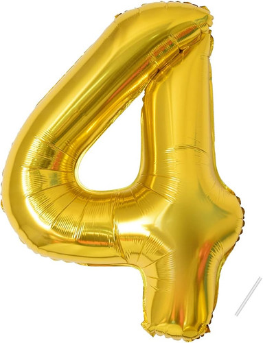 Geburtstag zahlen luftballon - , 4