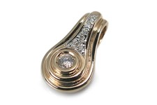 Clip Anhänger mit Brillanten