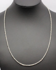 Diamant Kette Strang weiße