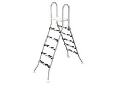 Hochbeckenleiter V2A Edelstahl