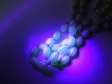 Vintage Kette Oliven Creme