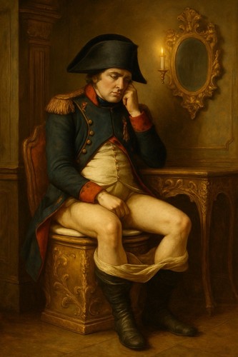 Napoleon klo ölgemälde druck - Ölgemälde,