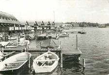 AK - Güstrow - Bootshäuser