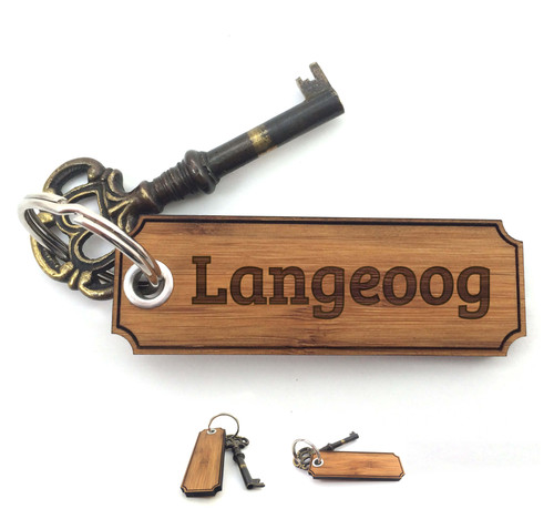 Schlüssel anhänger langeoog - anhänger,