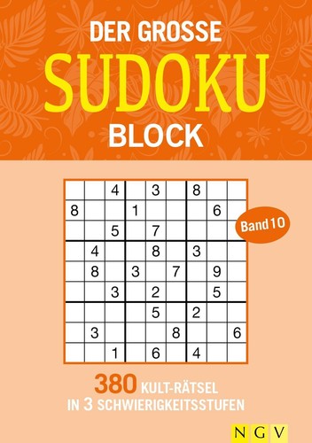 Der große sudoku block band - sudoku,