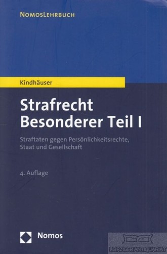 Buch strafrecht besonderer - strafrecht.,