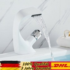 Bad Waschbecken Wasserhahn Waschtischarmatur Wasserfall Mischbatterie Badarmatur