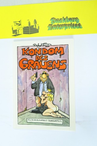Kondom des grauens signiert - kondom,