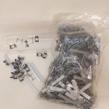 MES-60928	1:87 1000 St. LKW Ersatzteile silber unverbaut sehr guter Zustand,