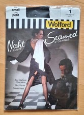 Wolford original Vintage Halterlose Strümpfe mit Naht Seamed