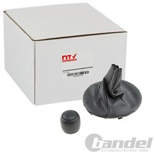 SCHALTKNAUF + SCHALTHEBEL SCHWARZ passend für FIAT PANDA CLASSIC AB 2003