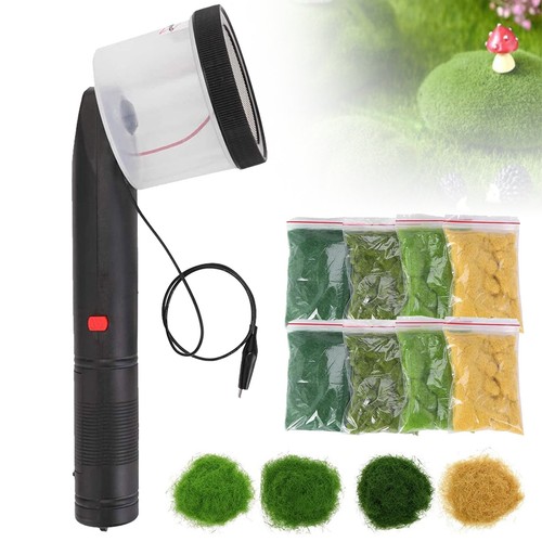Static grass flock applicator - static,