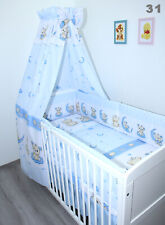 Baby Bettset Umrandung 420cm 5-20T Himmel Bettwäsche  Decke  Wickelauflage