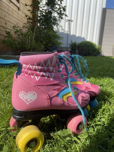 Bunte mädchen rollschuhe - bunte,