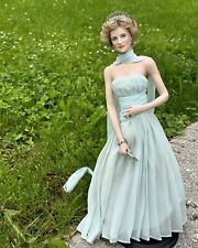 Franklin Mint Prinzessin von Wales Diana Porzellan Künstlerpuppe Hellblau