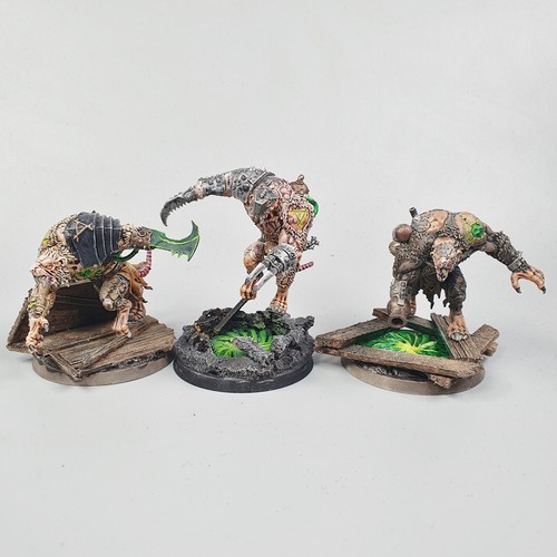 Skaven rattenoger bemalt - skaven,