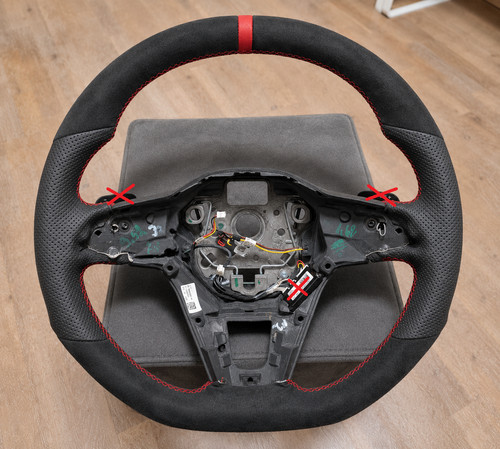 Alcantara lenkrad für - lenkrad, golf