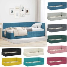 Eckbettgestell mit Kopfteil