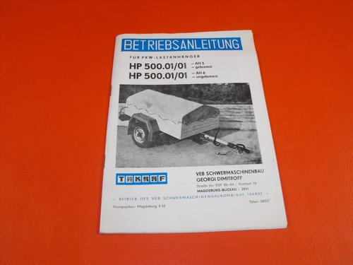 Ddr pkw anhänger - ddr,
