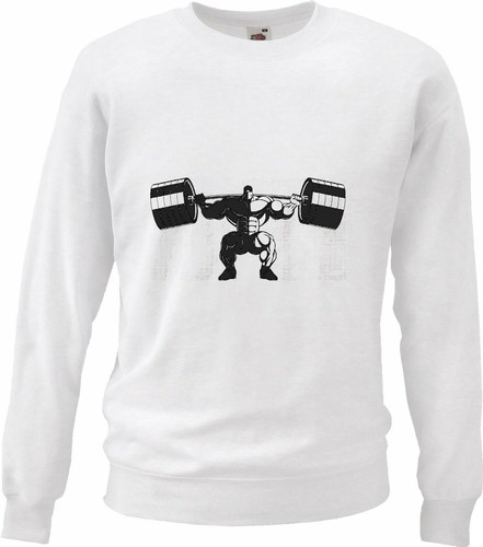 Sweatshirt bodybuilder mit - sweatshirt,