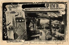 CPA AK STRASBOURG - STRASSBURG - Piton - Munchener Augustinerbrau (387337)