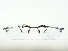 Kleine rahmenlose Brille