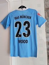 TSV 1860 München 2013/2014 HOME FOOTBALL SHIRT UHLSPORT Trikot SIZE S Bobby Wood